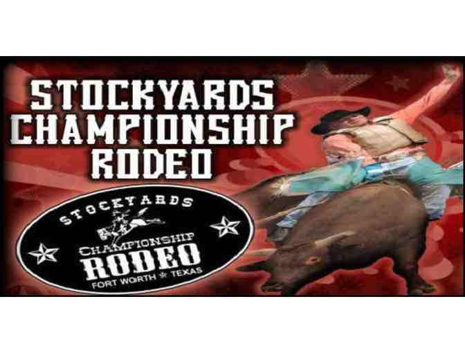 Stockyards Championship Rodeo: Six Box Seat Tickets
