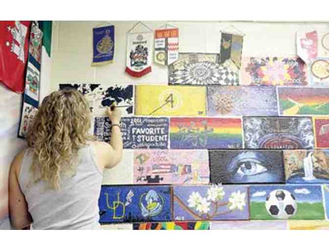 Leave Your Mark on Beverly Elementary School: Cinderblock Art Project in Gymnasium