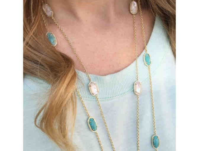 Kendra Scott: Kellie Long Necklace in Gold & Ivory