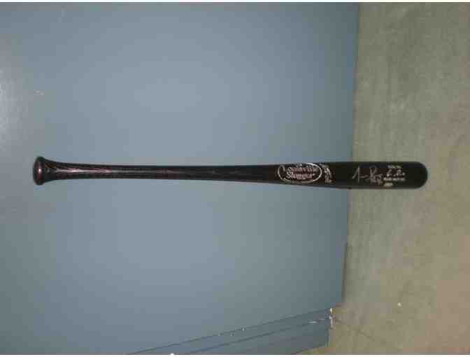 Juan Pierre Autographed LV Slugger Baseball Bat