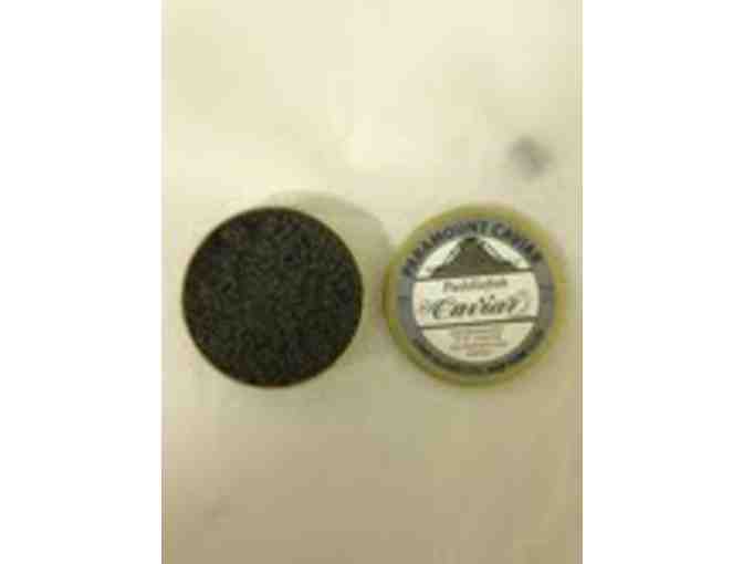 Gift Certificate Seafood-4oz American Sturgeon Caviar alongside Authentic Duck Trap Smoked