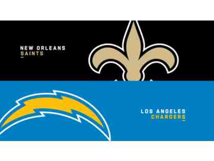 LA Chargers vs. New Orleans Saints at Sofi Stadium + PRE-GAME FIELD PASSES-October 27th