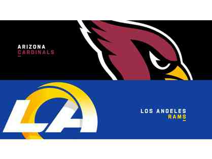 LA Rams vs. Arizona Cardinals at Sofi Stadium+ PRE-GAME FIELD PASSES - Week 17
