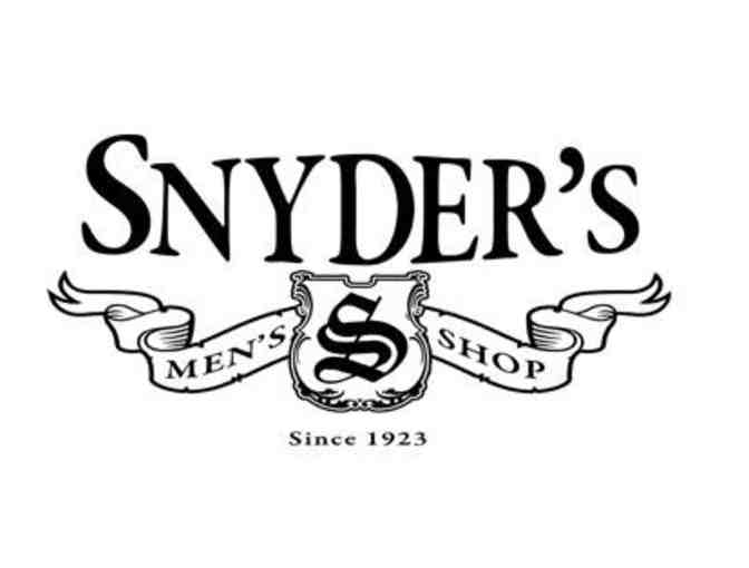 Snyder's Men's Shop - $50 Gift Certificate - Goshen Merchants Care