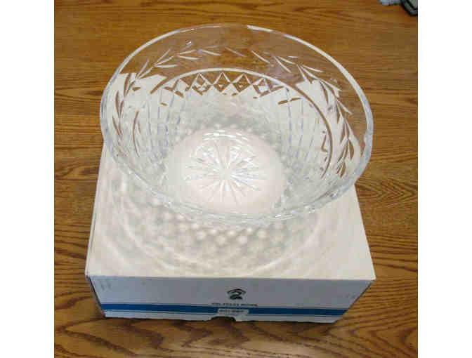 Crystal Bowl: 9' Vintage Waterford Bowl - Flawless