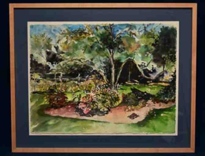 Original painting by John Blosser - August Afternoon - Framed