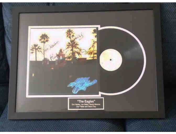 Eagles Record Album, California Sunshine signed by all FIVE members