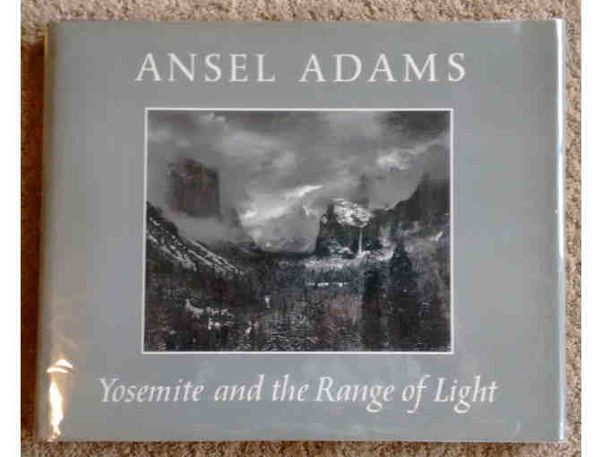 Ansel Adams autographed book