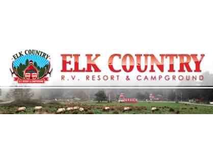 Elk Country RV Resort 2 night stay at "the Cabin"