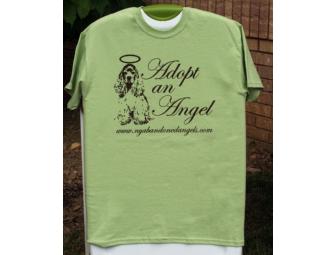 Adopt an Angel T-shirt - Blue Large