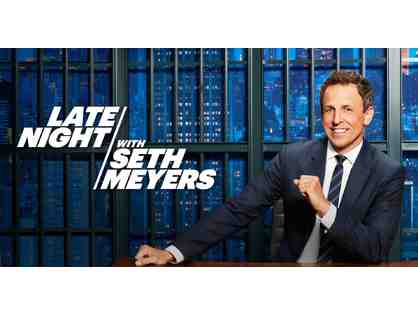 2 VIP Tickets to Late Night with Seth Meyers