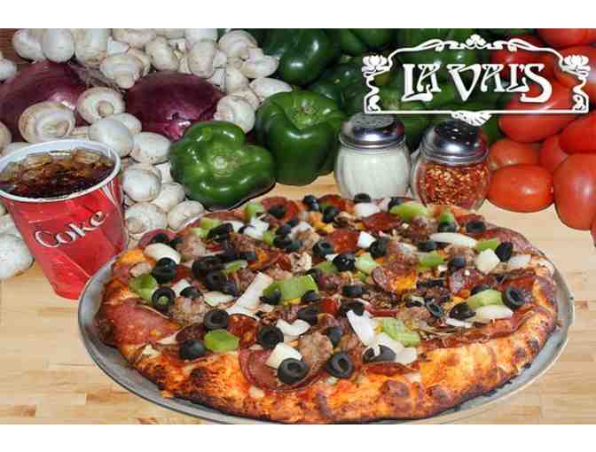 La Val's Gift Card for 2 Large Pizzas - Photo 1