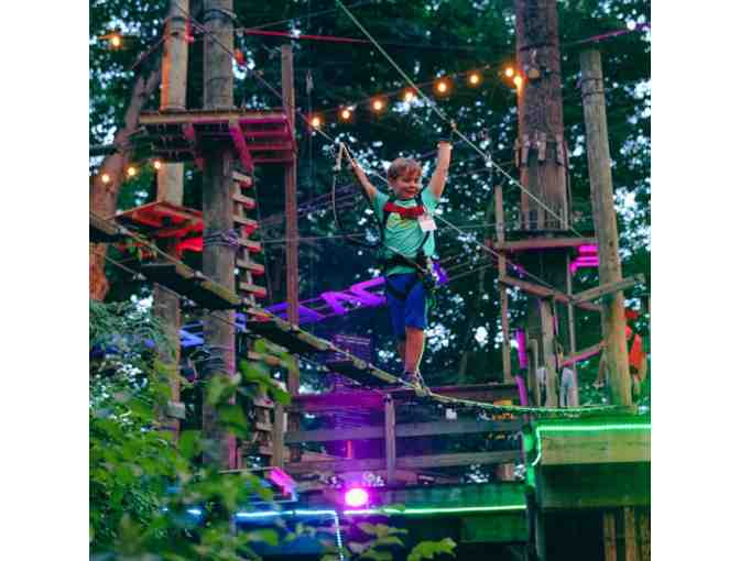 2 Aerial Park Gift Passes to The Adventure Park at Sandy Spring Friends School - Photo 1
