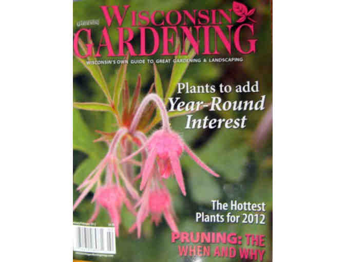 3 Year Subscription to Wisconsin Gardening Magazine