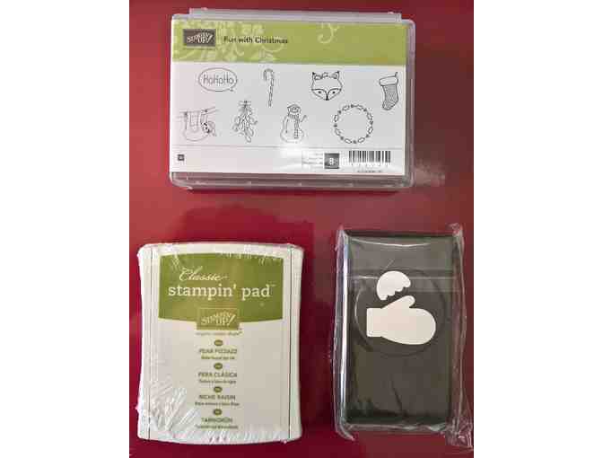 Set of Holiday Scrapbooking & Card making Items from Stampin' UP!