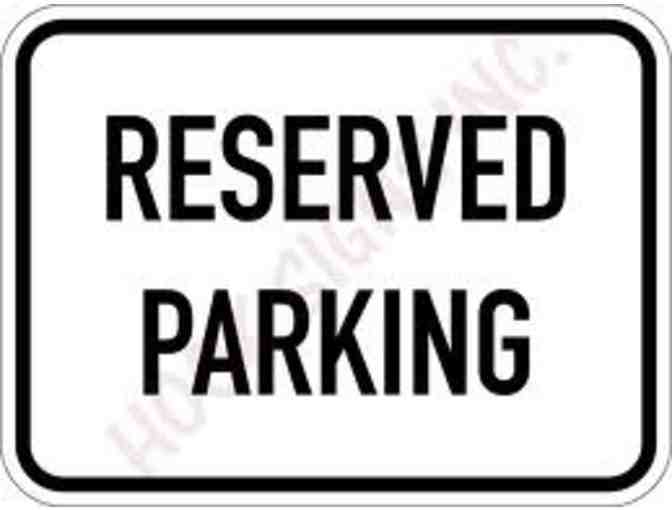 DCES Reserved Parking Spot #1