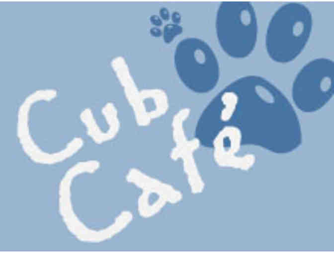 'Cub Cafe' with Principal Mrs. Kinghorn