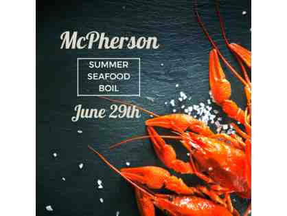 McPherson Summer Seafood Boil (June 29th)
