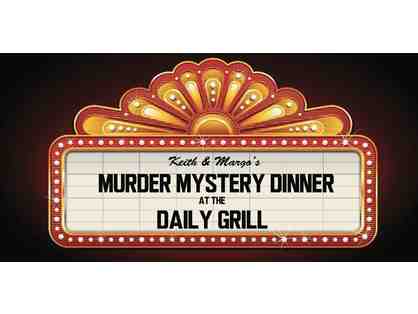Gift Certificate for two suspects for Keith Margo's Murder Mystery Dinner in Santa Monica