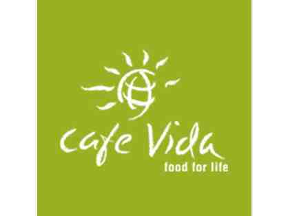 $50 Gift Card to ANY Cafe Vida Restaurant location
