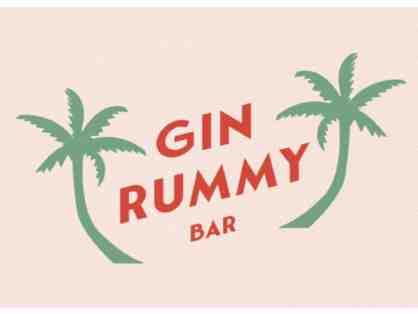 $100 Gift Certificate To Gin Rummy Bar
