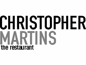 Christopher Martin's: always in the running for the best