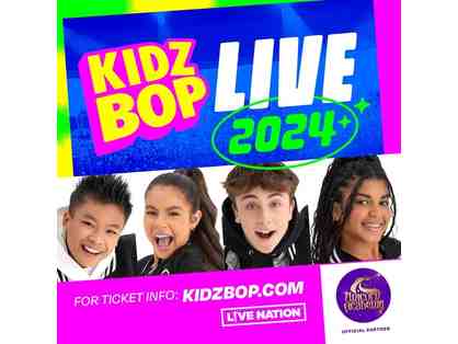 Four (4) Pavilion Tickets to Riverbend Music Center Kidz Bop Live - August 31, 2024 - 6pm