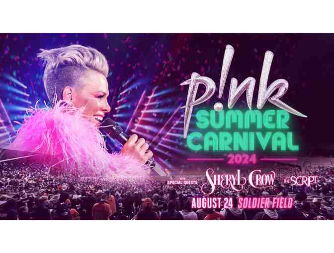 PINK Summer Carnival Concert at Soldier Field Aug. 24 - 2 Tix - Photo 1