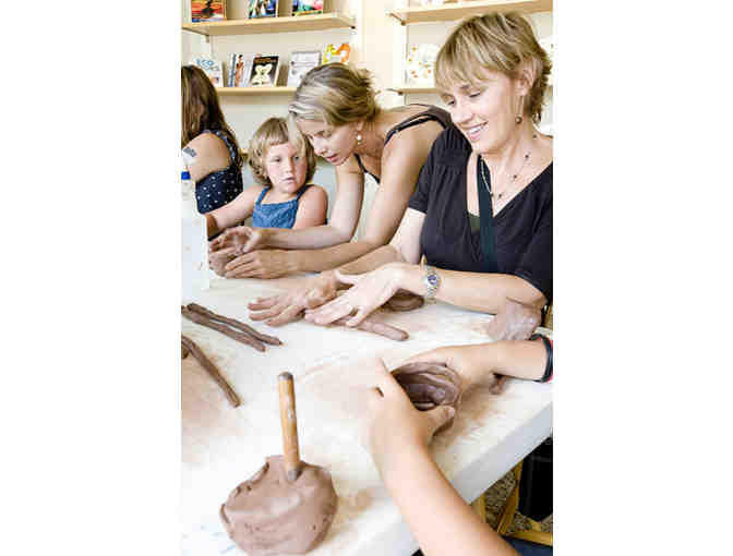 Clay Playdate with the AM teachers on 4/9
