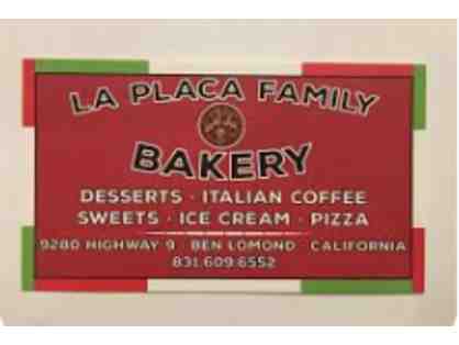 $30 gift certificate to La Placa Bakery