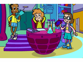 Cyberchase goodie bag