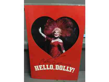 BETTE MIDLER SIGNED "Hello Dolly" souvenir program book