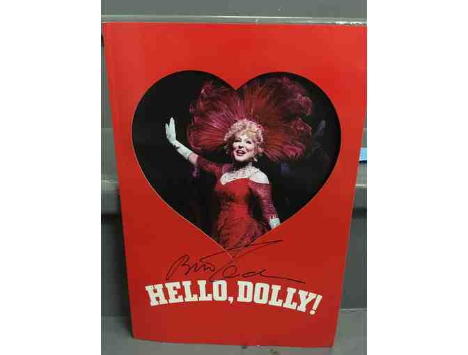 BETTE MIDLER SIGNED 'Hello Dolly' souvenir program book