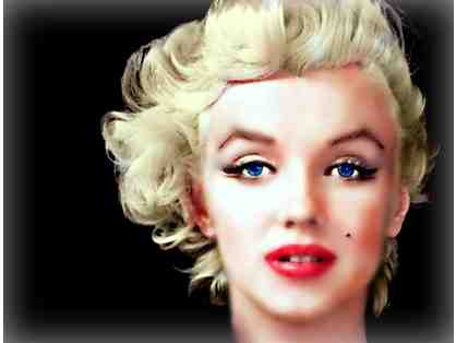 027: "Marilyn" by WBK: Limited Edition, Museum Quality Print: 30"x22.75"!