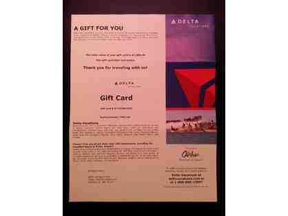 Delta Vacation $1,000 Gift Card