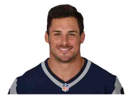 Autographed Football by Patriots Wide Receiver Danny Amendola