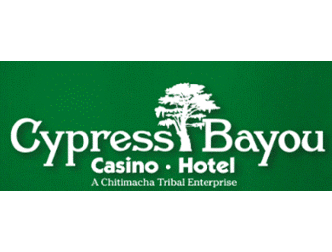 Mr. Lester's Gift certificate and one night stay at Cypress Bayou