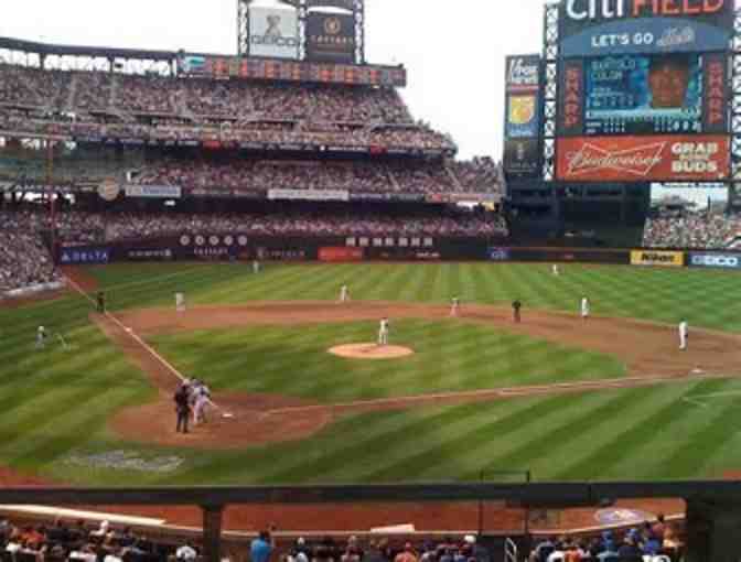 4 Tickets at the Fourth Row to the 6/14 Mets vs. Braves Game