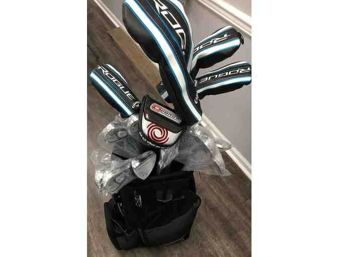 Set of Callaway golf clubs (bag included!)