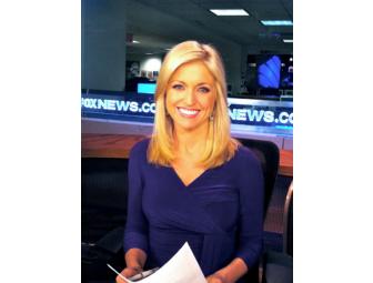FOX News Anchor Ainsley Earhardt's Brilliant Purple Dress