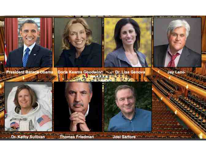 Wasatch Speaker Series - 2 tickets to each of five events