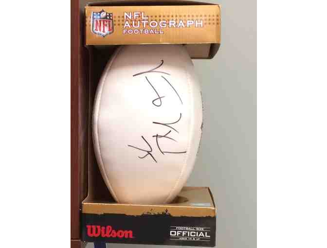 Vince Wilfork Autographed Ball