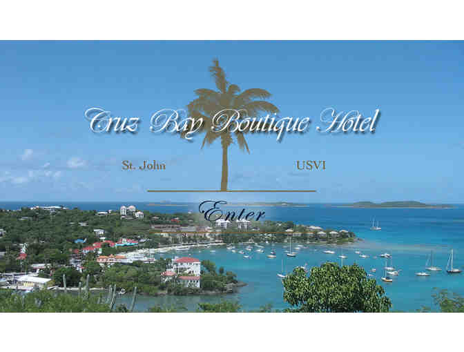 2 Night Stay at Cruz Bay Boutique Hotel (certificate #1)