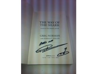 Greg Norman Autographed (The Way of the Shark) Book