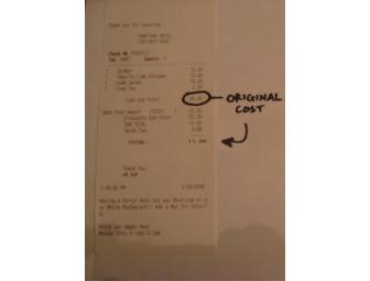 $75 Restaurant.com Gift Certificate, 15.000 restaurants (all US states)