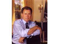 Martin Sheen Autographed Headshot & Autographed Complete West Wing DVD Series