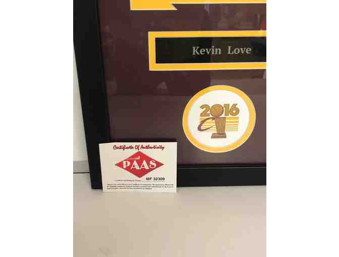 Kevin Love Cleveland Cavaliers Autographed 8x10 Framed Photo