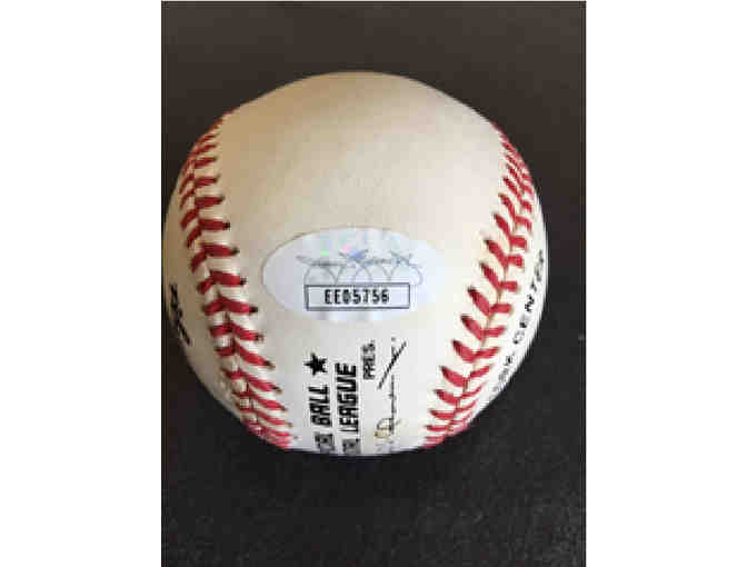 Pete Rose Autographed Baseball in Case