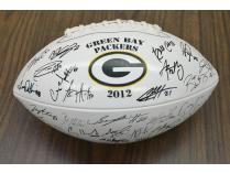 Green Bay Packers 2012 Autographed Football