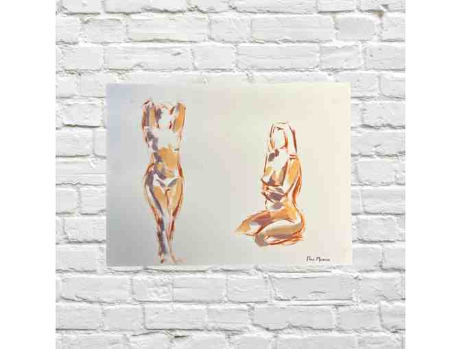 Figure Studies From Life #1 by Paul Moreau - Photo 1